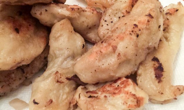 Honey mushroom pierogies
