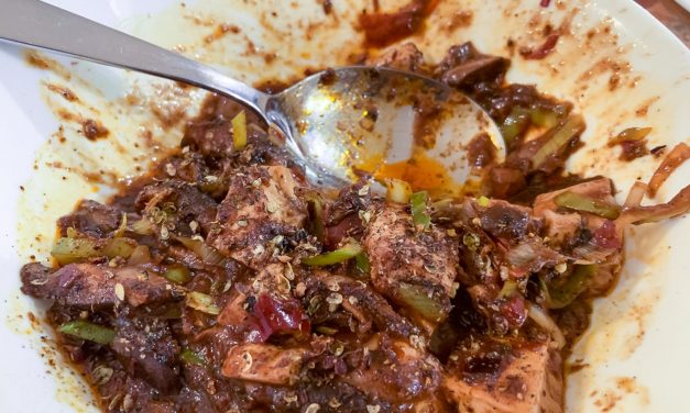 MaPo tofu – Vegetarian version